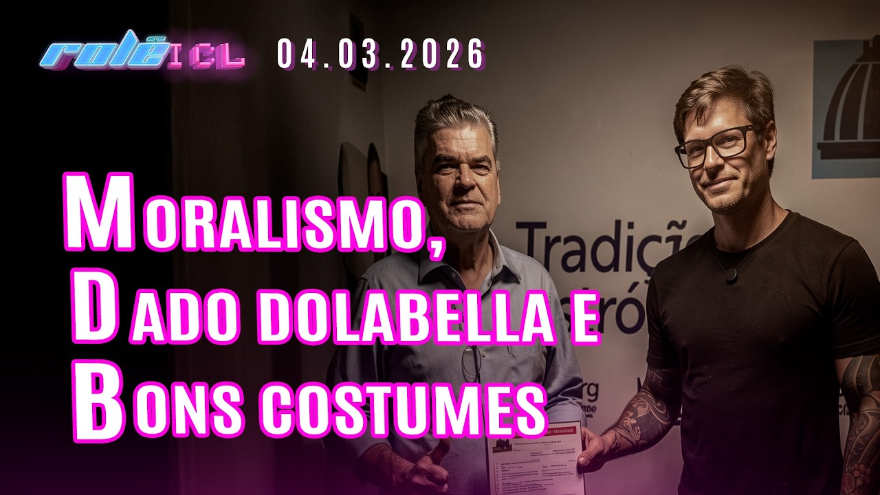 ROLÊ ICL - 04/03/26 - DETOX DE IA ENTRE JOVENS, ADMIN PARTY E DADO DOLABELLA NO MDB