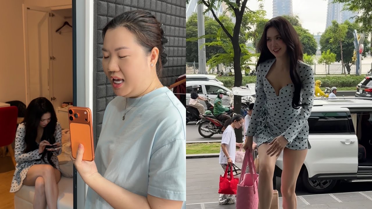 Sướng như trợ lý Ngọc Trinh: Thuý Kiều được Ngọc Trinh  tặng điện thoại iPhone 17 Promax 2T 