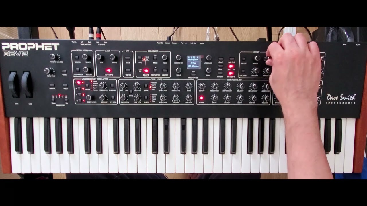 Depeche Mode - 'Waiting For The Night' Bassline Creation on Prophet Rev2 and Cover