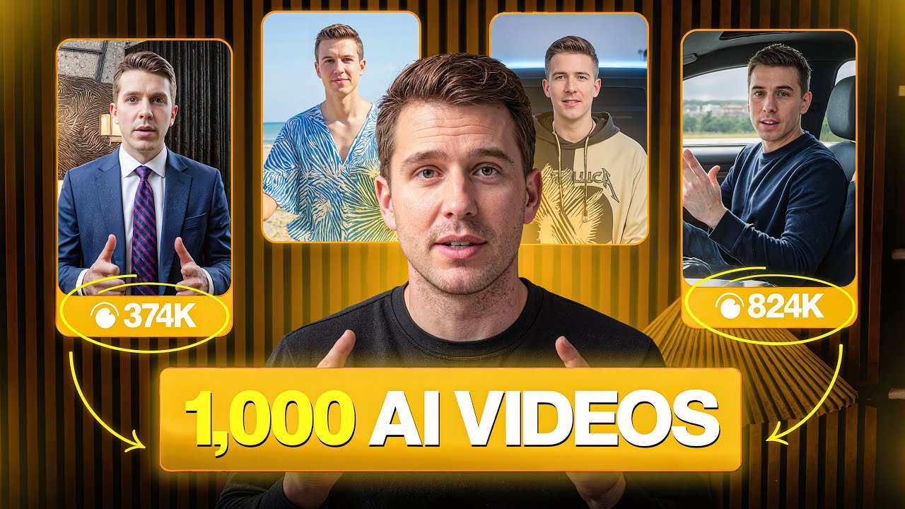 I Generated 1000 AI Videos from 1 Image in Just 5 Minutes