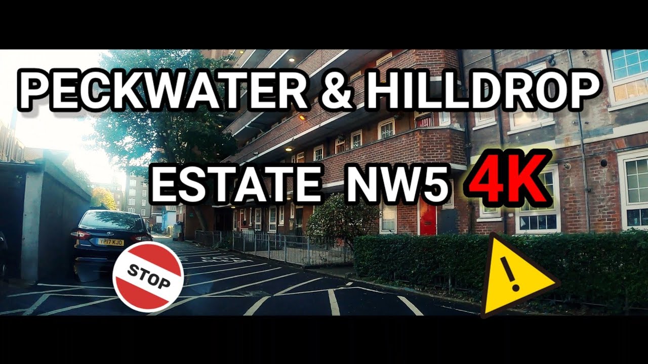 PECKWATER & HILLDROP ESTATE - NW5 - KENTISH TOWN - CAMDEN || LONDON HOODS IN 4K 2020