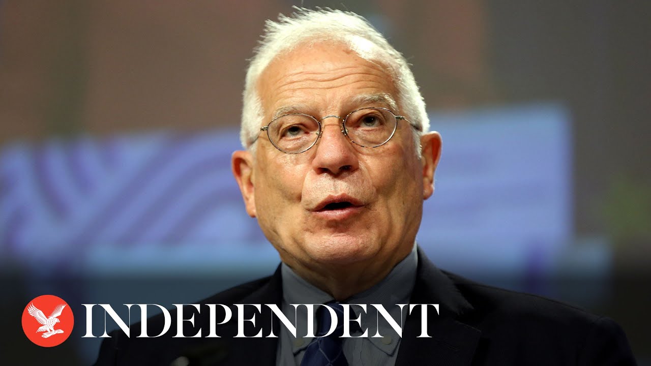 Watch again: EU's Josep Borrell holds press conference on Israel-Palestine