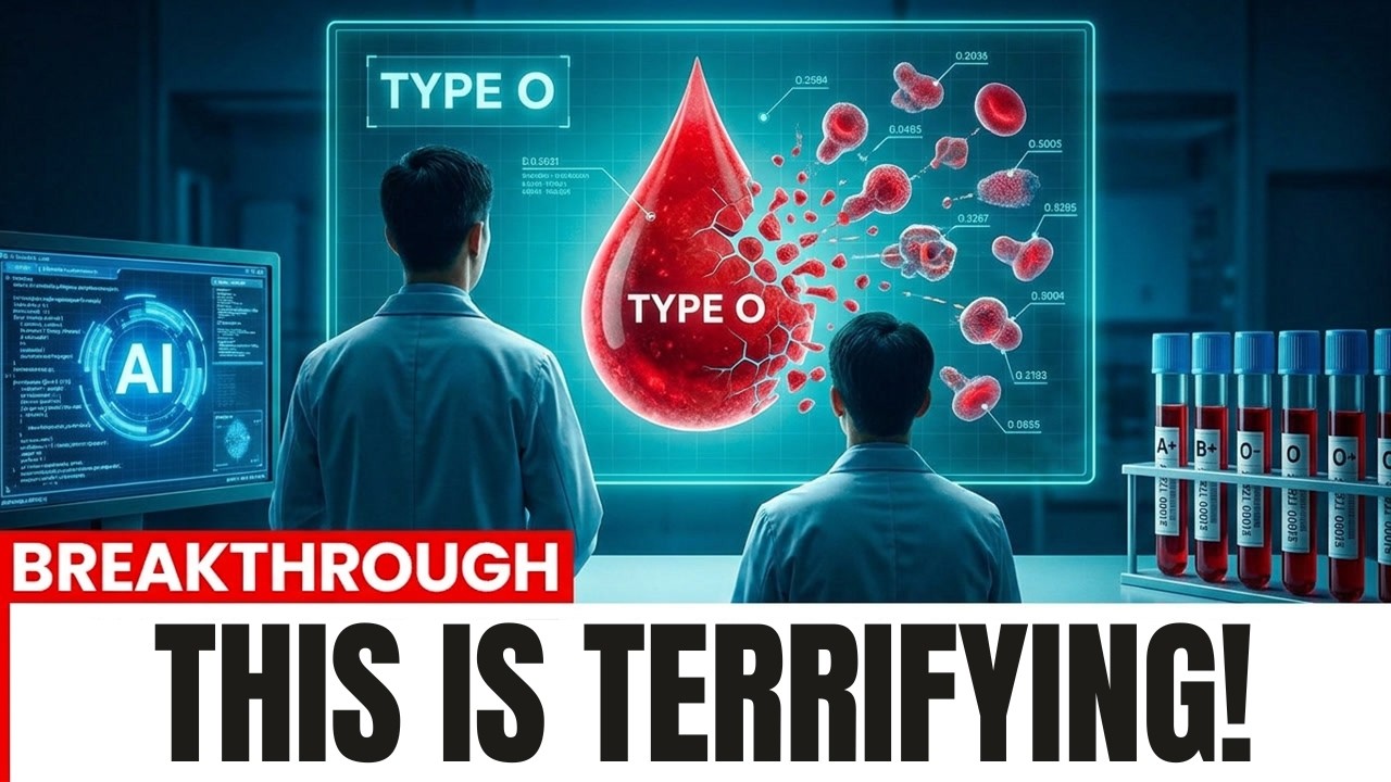 Scientists Used AI on Blood Type O... The Findings Are Wild