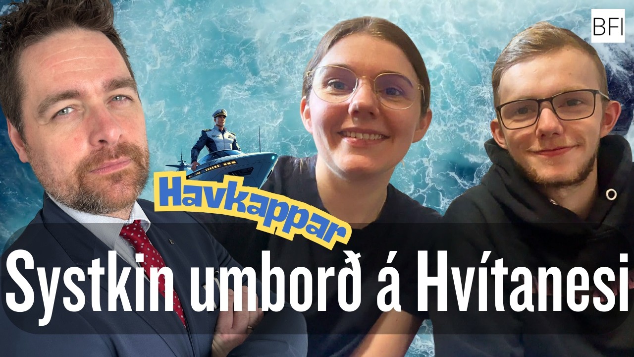 BFI SAMRØÐA | Havkappar | Joan Finnsdóttir Joensen og John Sigurd Danielsen umborð á Hvítanesi 🎥 📺