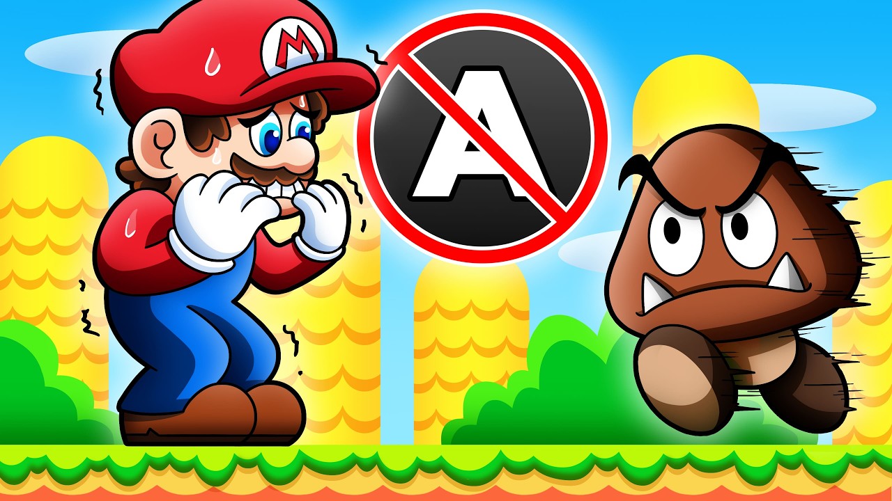 Peut-on FINIR un Mario SANS appuyer sur A ?