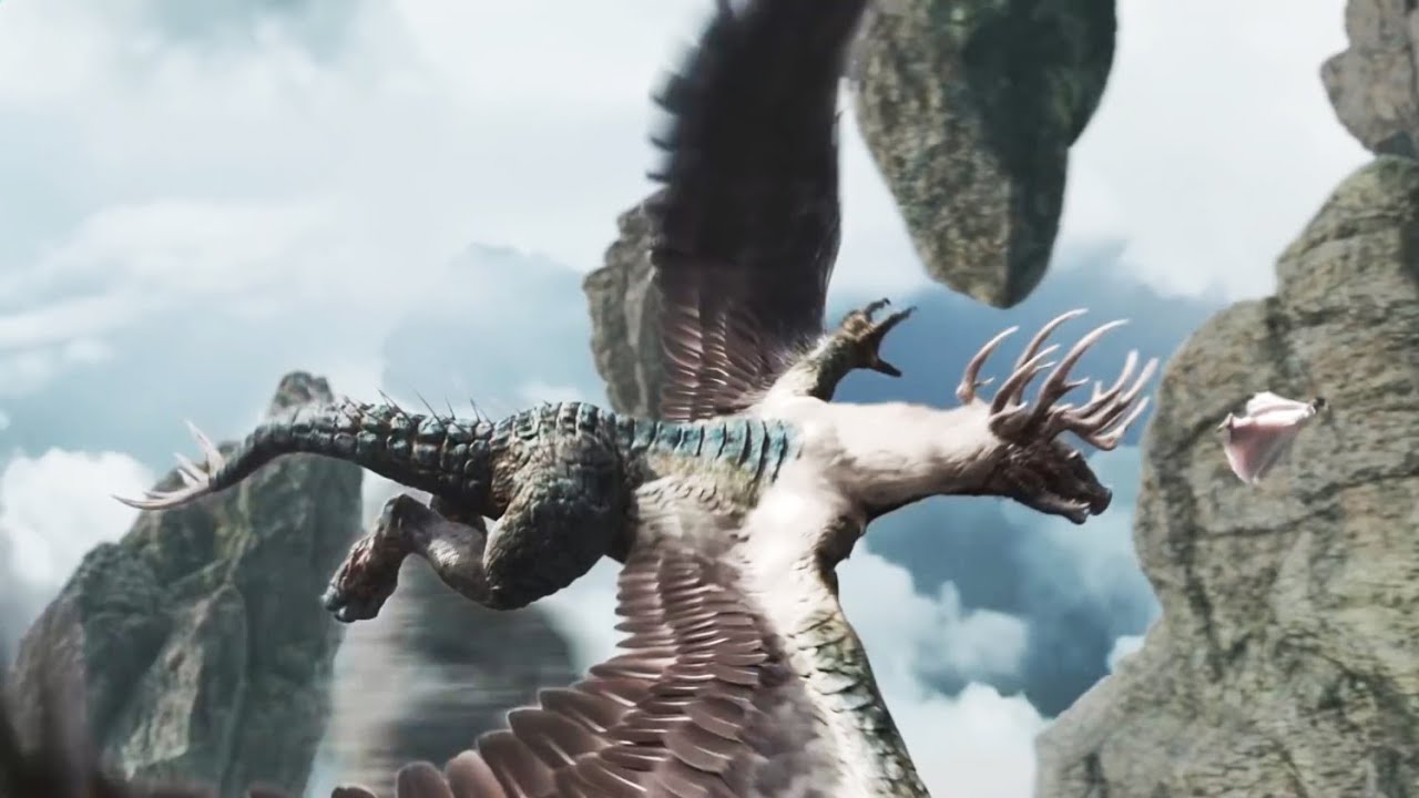 Красавица случайно спасает чудовище, с этого момента чудовище признает в ней своего хозяина.