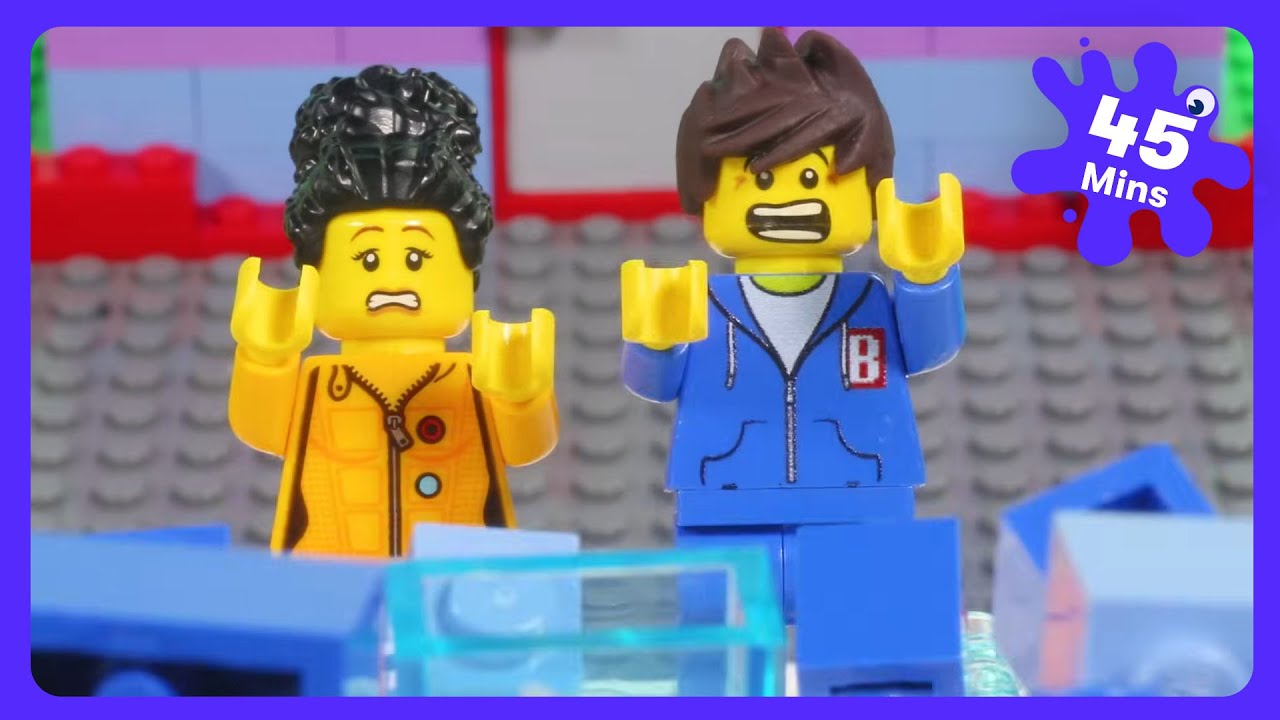Billy Bricks - تحدي المنحدر الزلق | كرتون أطفال | WildBrain محطة الإنقاذ