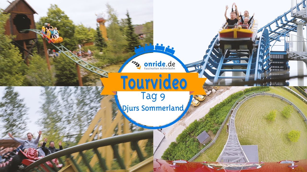 Djurs Sommerland - Parkvideo | onride.de Skånditur 2016