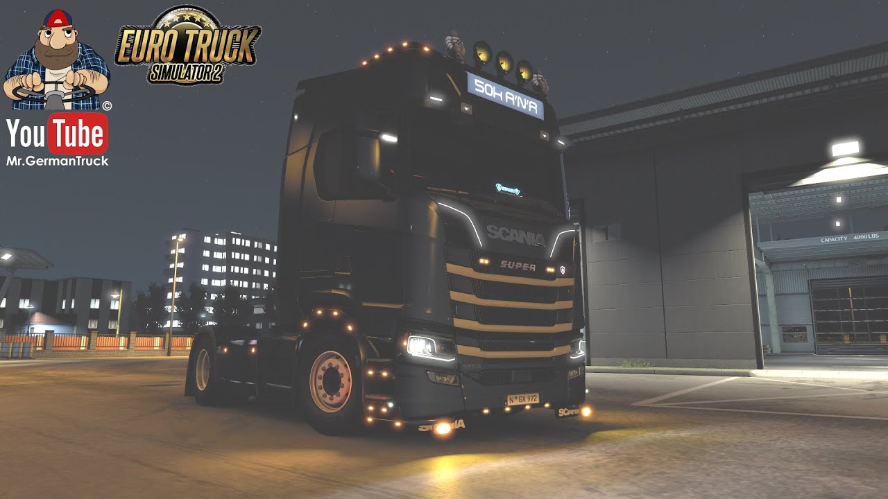 [ETS2 v1.40] Scania S Tuning Mod *for SCS Scania & Eugene*