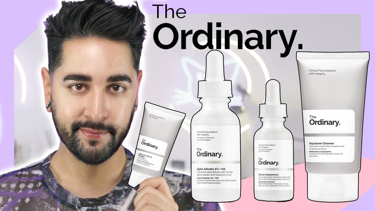Skincare Routine Using Only The Ordinary - Best Of The Ordinary ✖  James Welsh