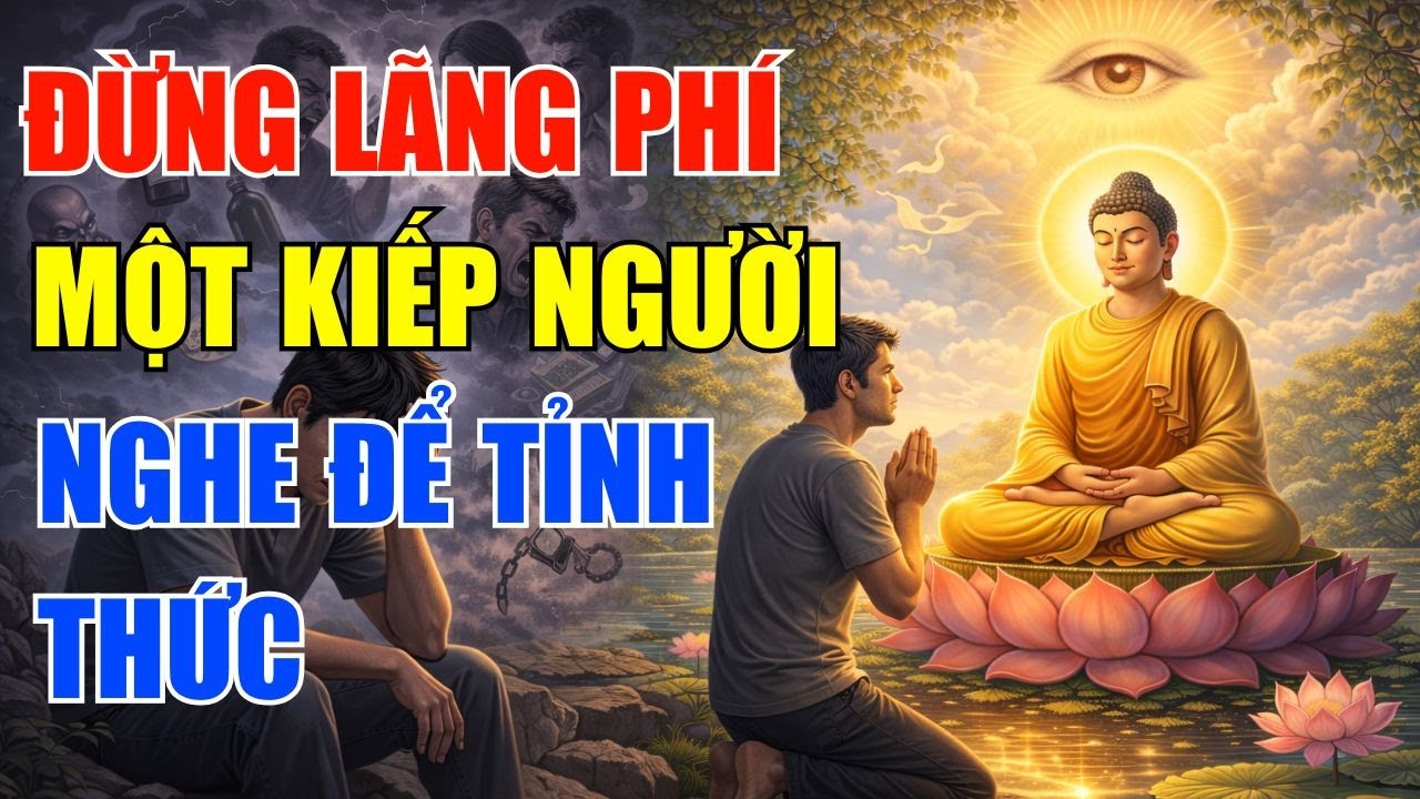 Lời Phật Dạy Thấu Tận Tim, Đừng Phí Một Kiếp Người Trong Vô Minh, Thức Tỉnh Ngay |Một Ngày An Lành