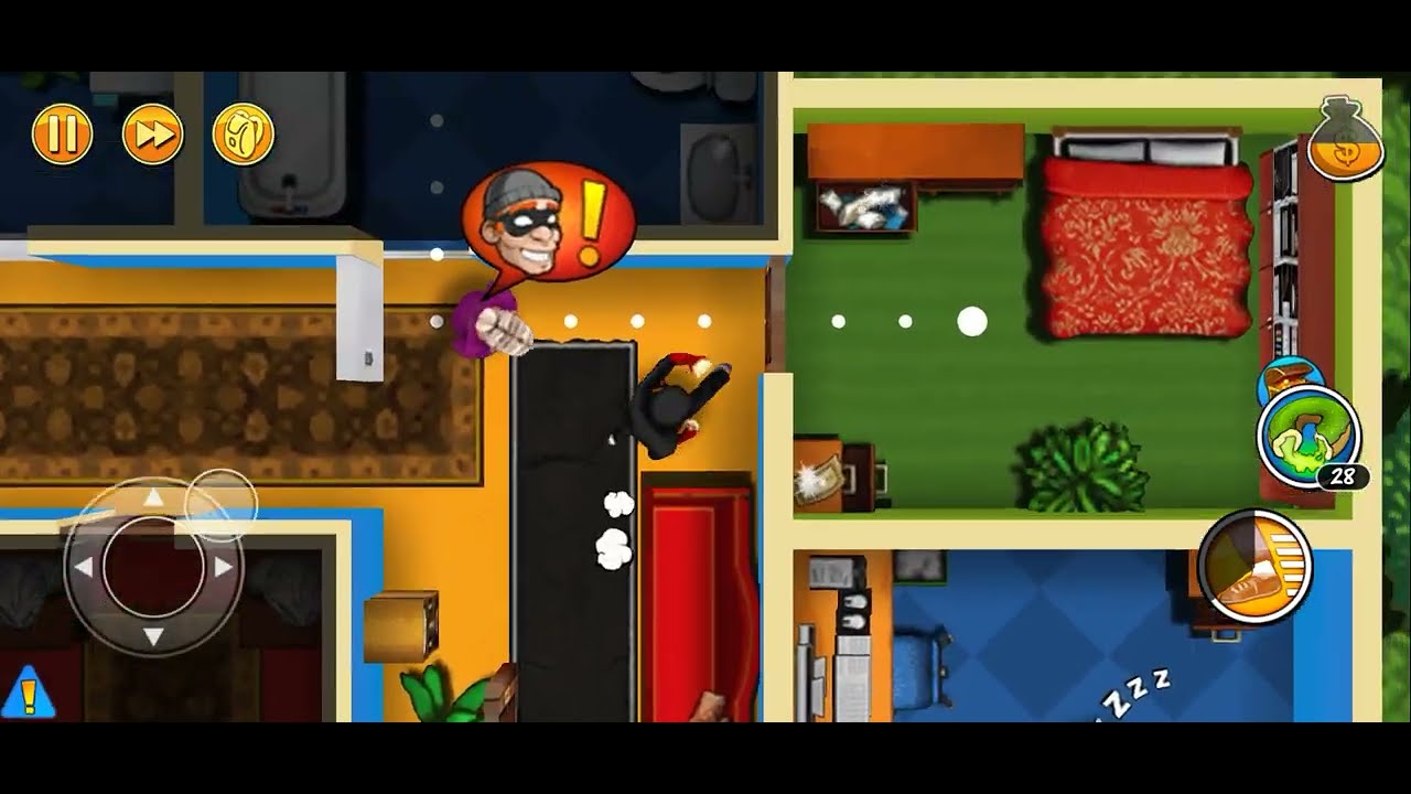 Robbery bob gameplay (hacked) #1# completed chapter 1