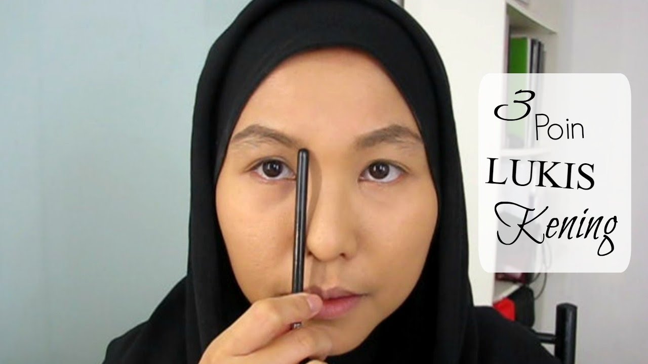 Lukis Kening Tanpa Cukur