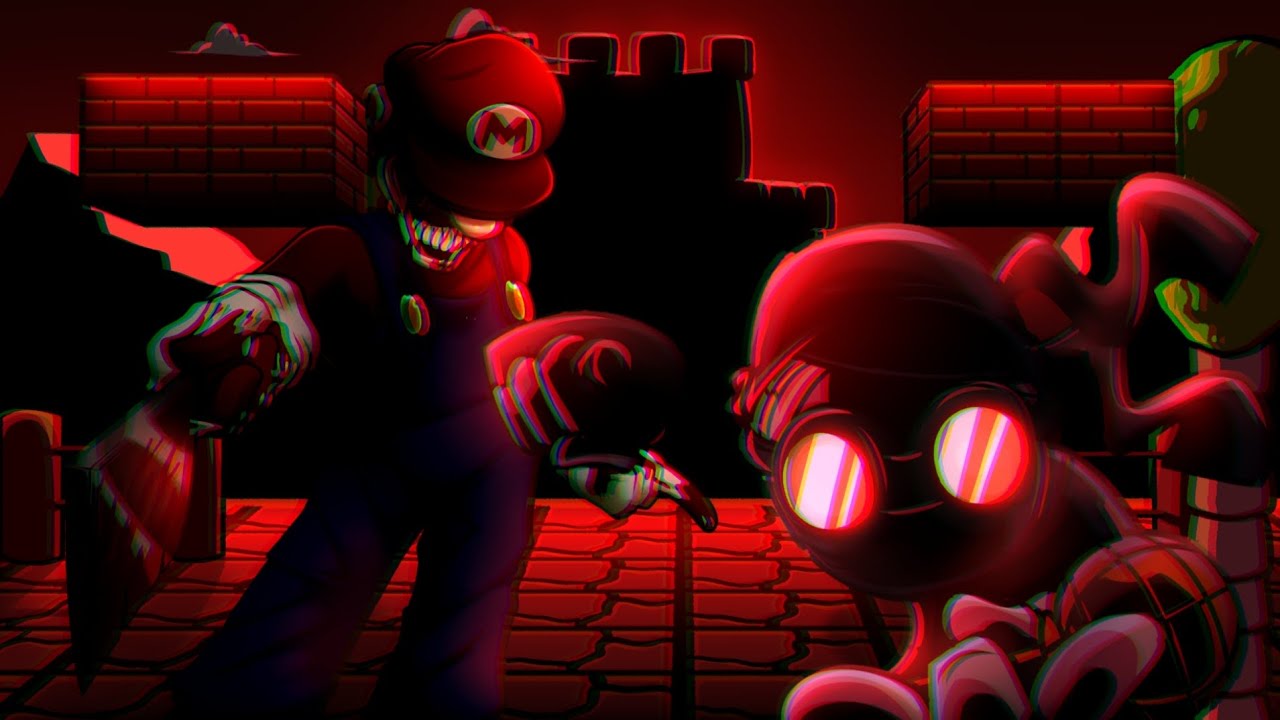 It's a Me x Accelerant | Super Horror Mario vs. Hank J. Wimbleton | FNF Mashup Remake