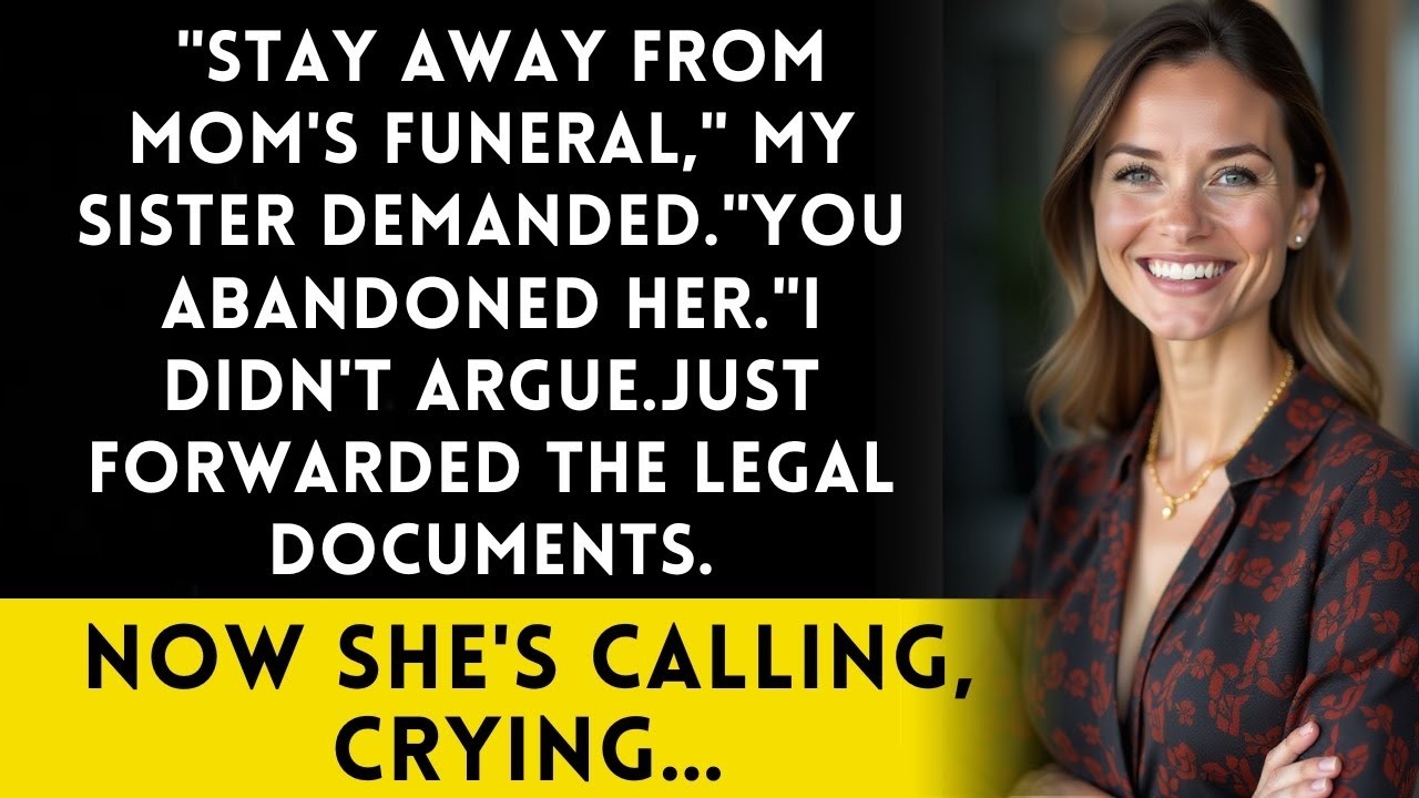 You're Not Welcome at Mom's Funeral, My Sister Texted — So I Sent Her the Will