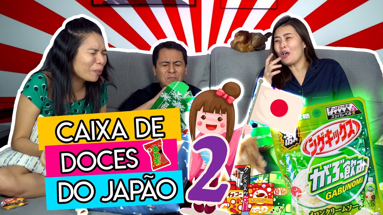 PROVANDO GULOSEIMAS DO JAPÃO 2 🎌🥢🍣