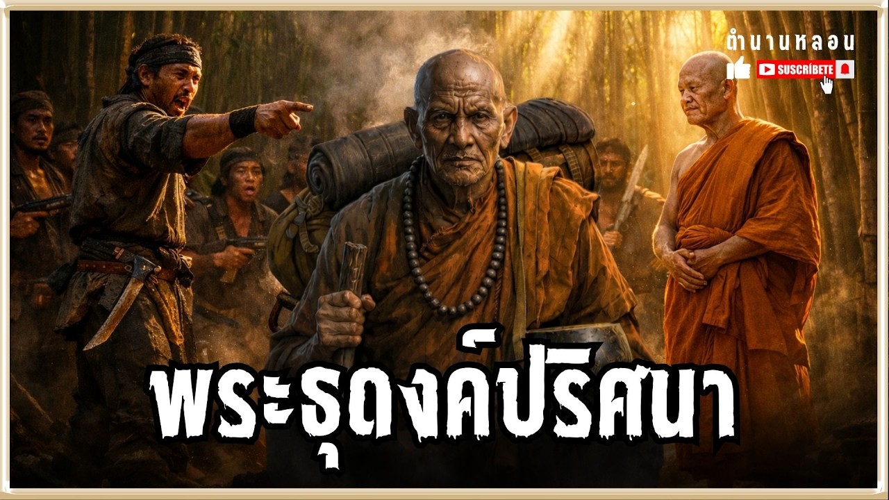 พระธุดงค์ปริศนา ผู้สยบเสือฝ้ายจนกราบเท้า l ตอนเดียวจบ