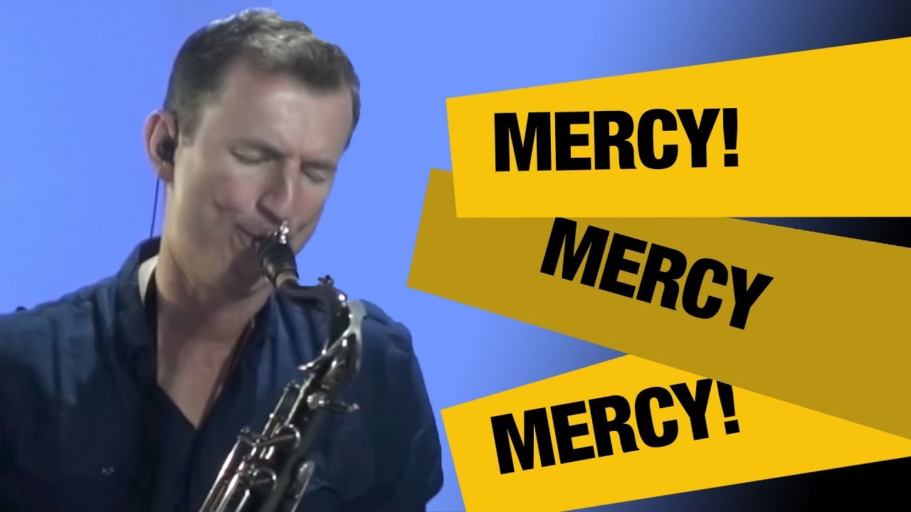 Jazz Saxophone Instrumental : Mercy Mercy Mercy on tenor sax