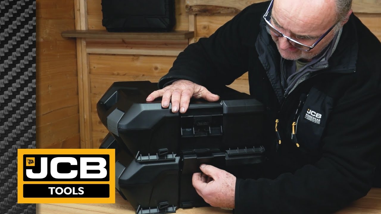 JCB Storage Solution - The WBOXX 136 POWER TOOL CASE By JCB Tools