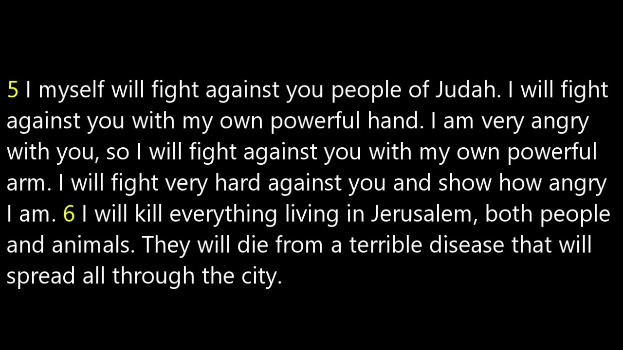 Jeremiah 21:1-14 Easy-to-Read Version (ERV)