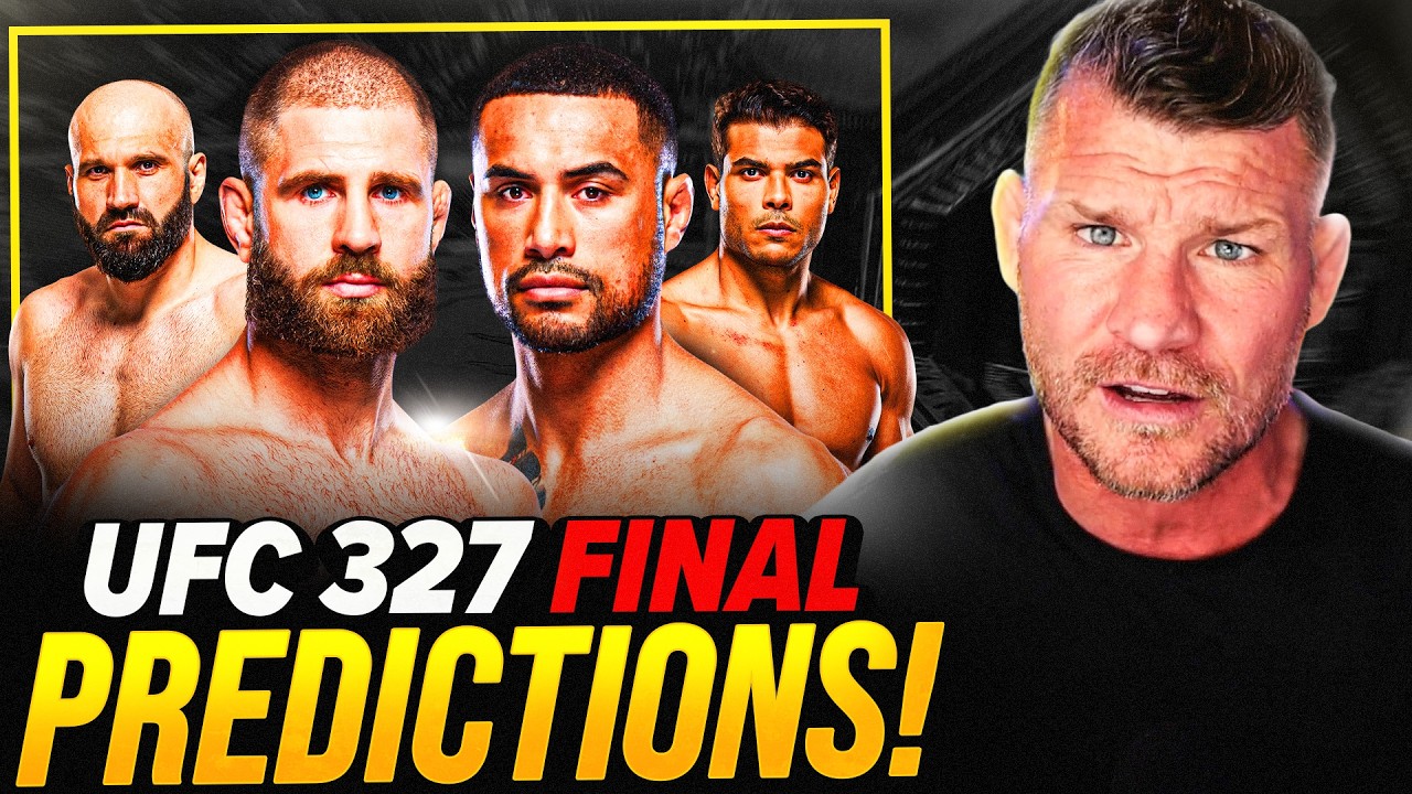 'WHO WINS!?' BISPING picks UFC 327: Prochazka vs Ulberg | FINAL PREDICTIONS