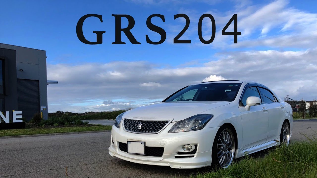 Toyota Crown Athlete GRS204 Test Drive | 4K