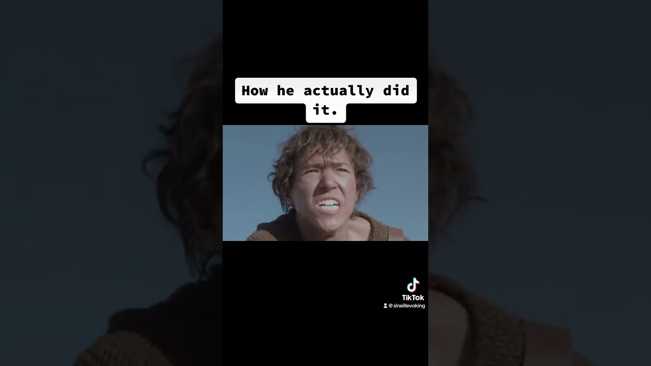 How King David actually killed Goliath. 