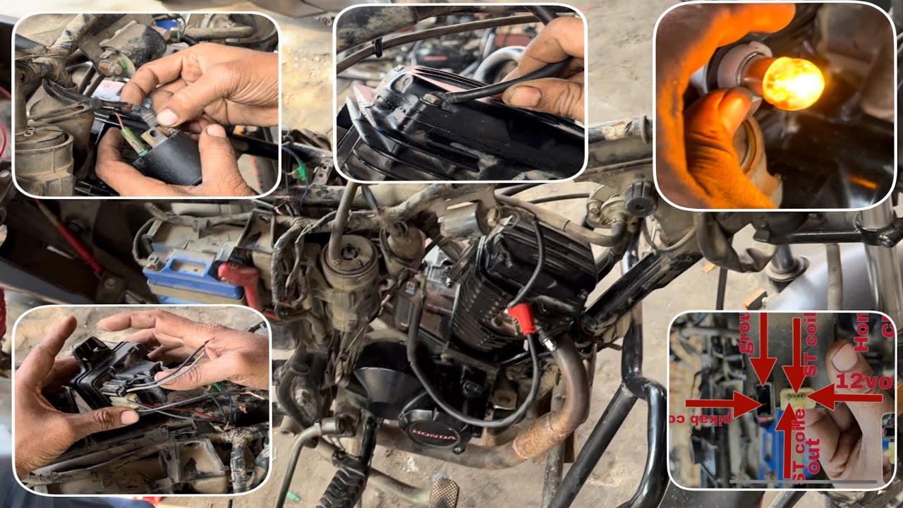 honda livo bike start nahi leraha he or bike me  current missing kay problem he dekhiye