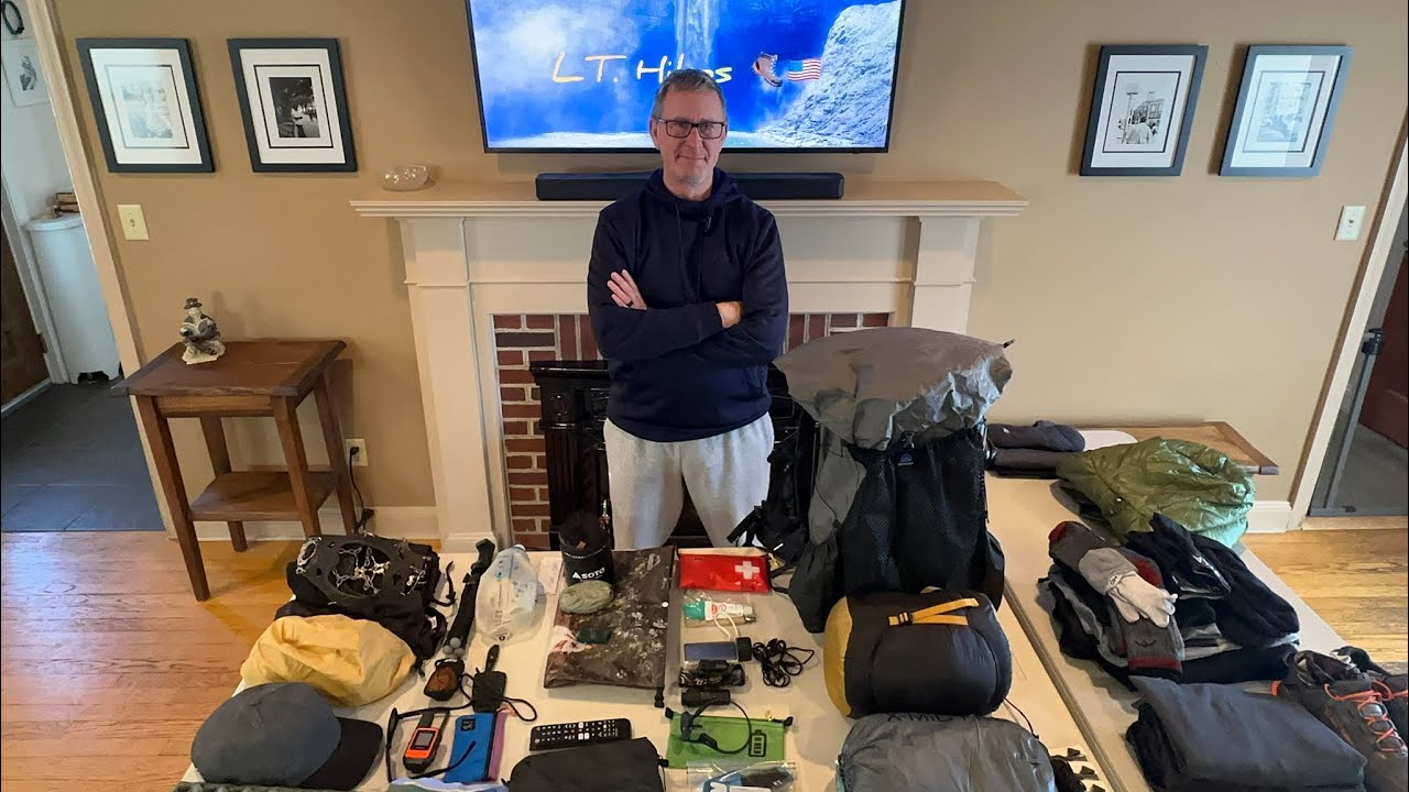 Complete Gear List for AT Class of 2025 NOBO Thru-Hike Attempt