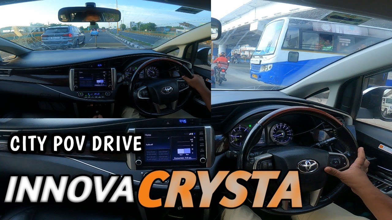 TOYOTA INNOVA CRYSTA POV DRIVE || HIGHWAY DRIVE || CITY DRIVE 