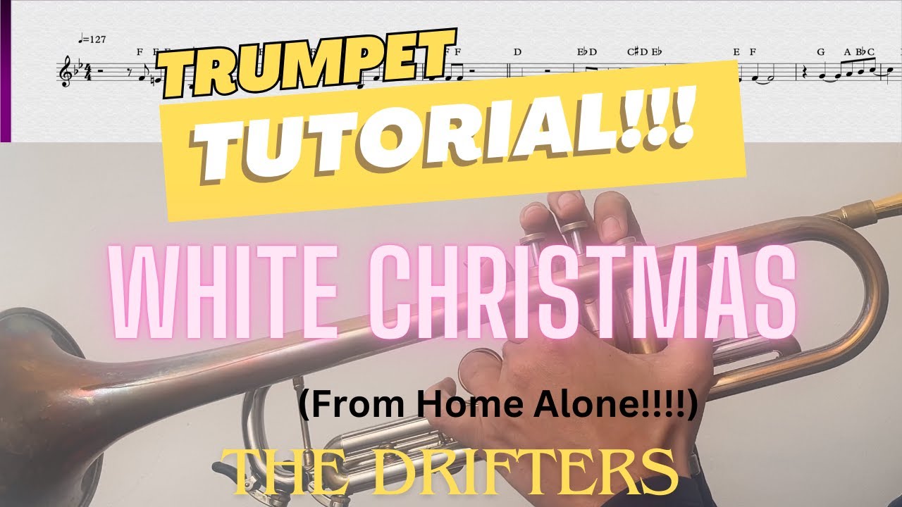 Learn how to play 'White Christmas' by The Drifters on the trumpet!