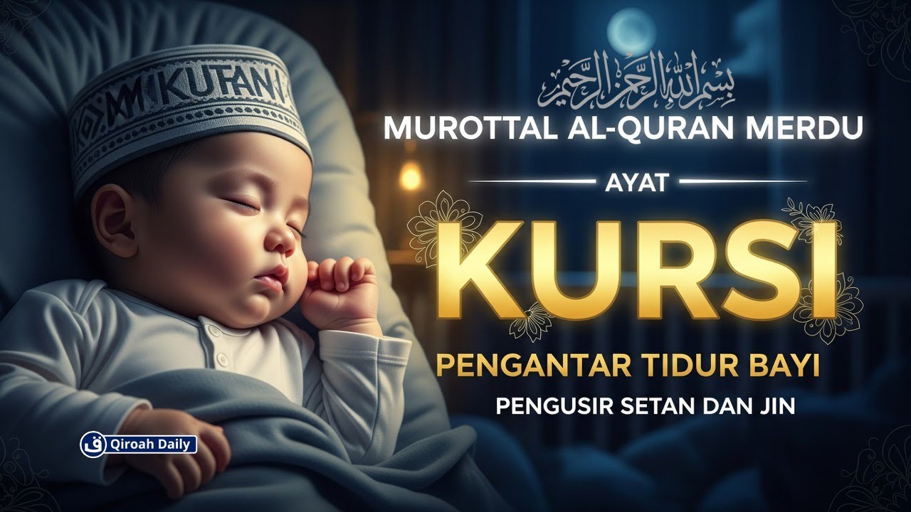 MUROTTAL AYAT KURSI اية الكرسي PENGANTAR TIDUR | PELINDUNG DIRI, PENGUSIR SETAN DAN AGAR TIDUR PULAS