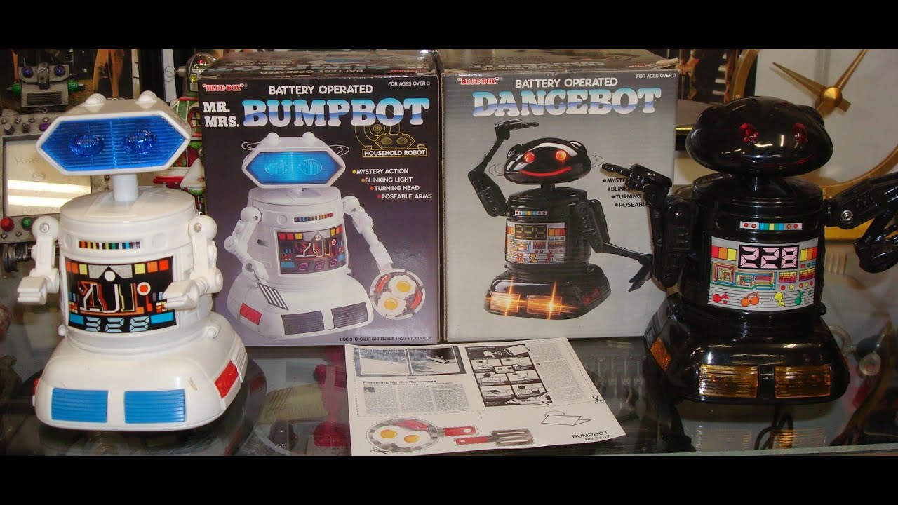 Lets play with Mr. / Mrs. BumpBot % DanceBot. by Blue Box.