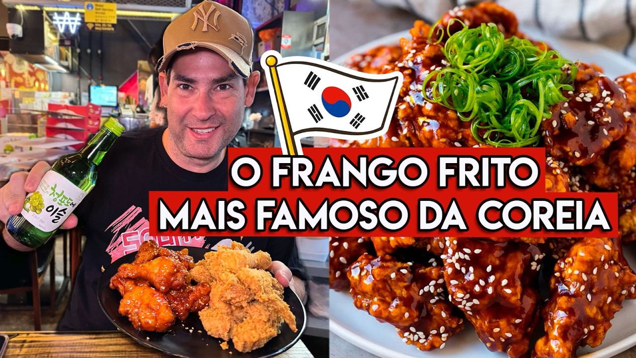 Frango Frito Mais Famoso da Coreia
