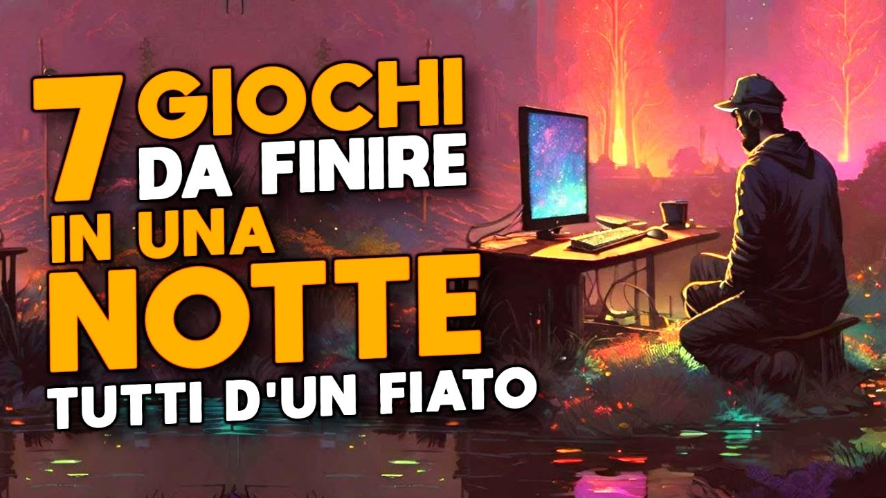 7 GIOCHI che puoi FINIRE in UNA NOTTE tutti d'un fiato