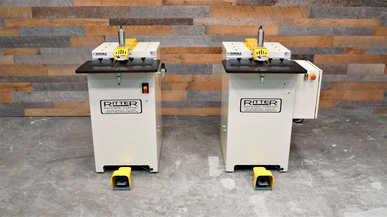 Ritter R2061 & R2063 6&deg; Low Angle Pocket Hole Machines