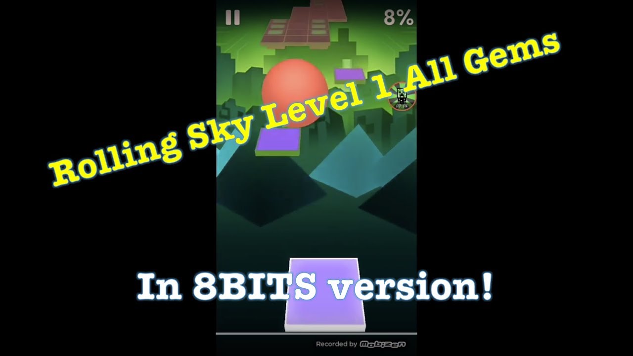 Rolling Sky Retexture Pack 8bits of Massif