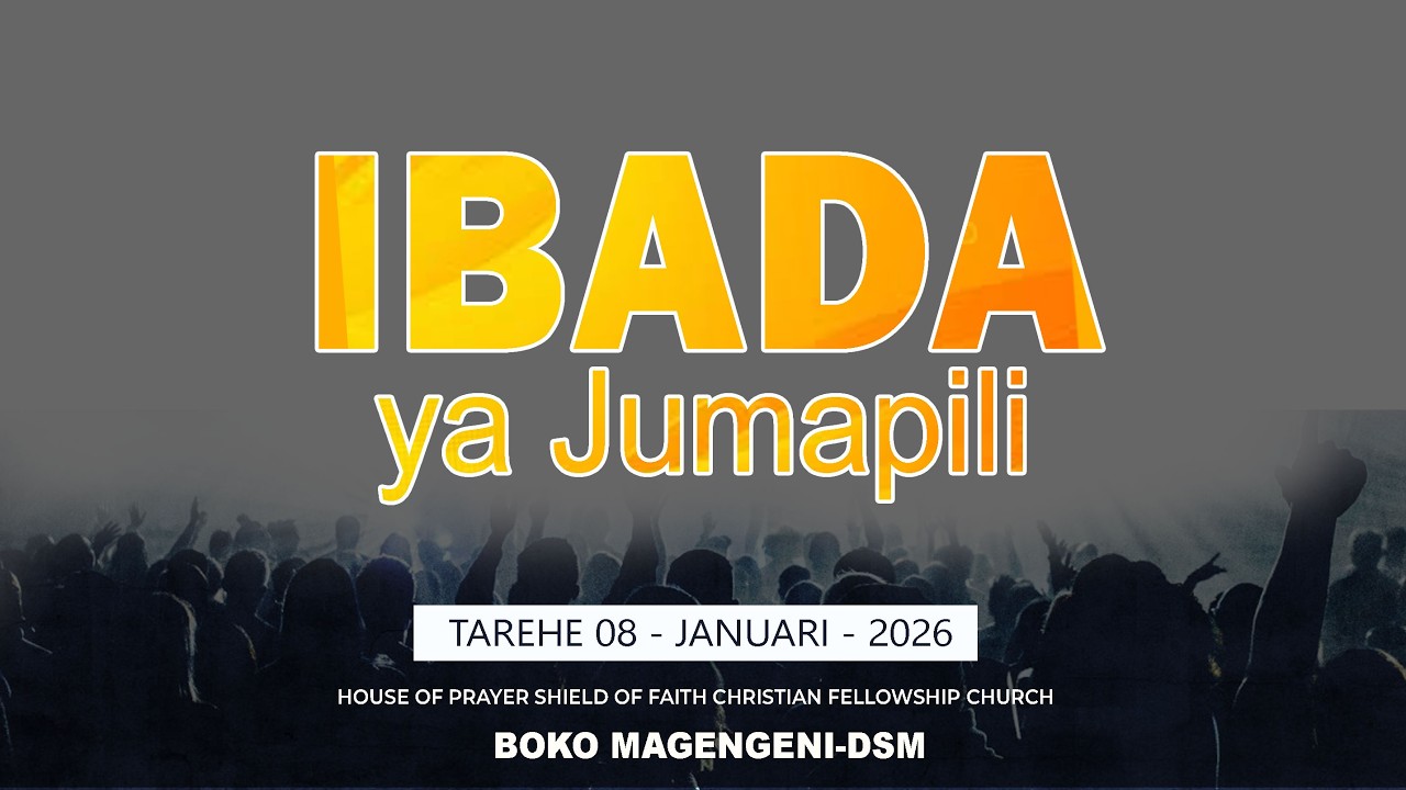 𝐋𝐈𝐕𝐄🔴:  IBADA YA JUMAPILI   08. 02.2026]