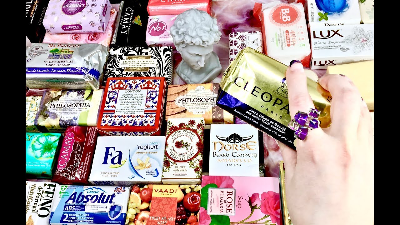 ASMR SOAP Haul - Vikings and Statues - Opening International Soap