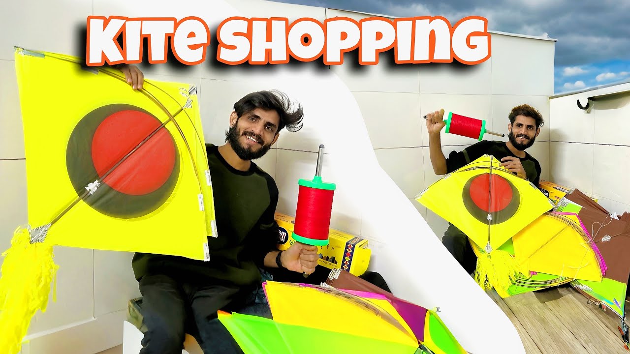 Makar Sankranti Kite shopping Vloge ll kite market Rajkot ll kite festival 2026 ll mahesh world