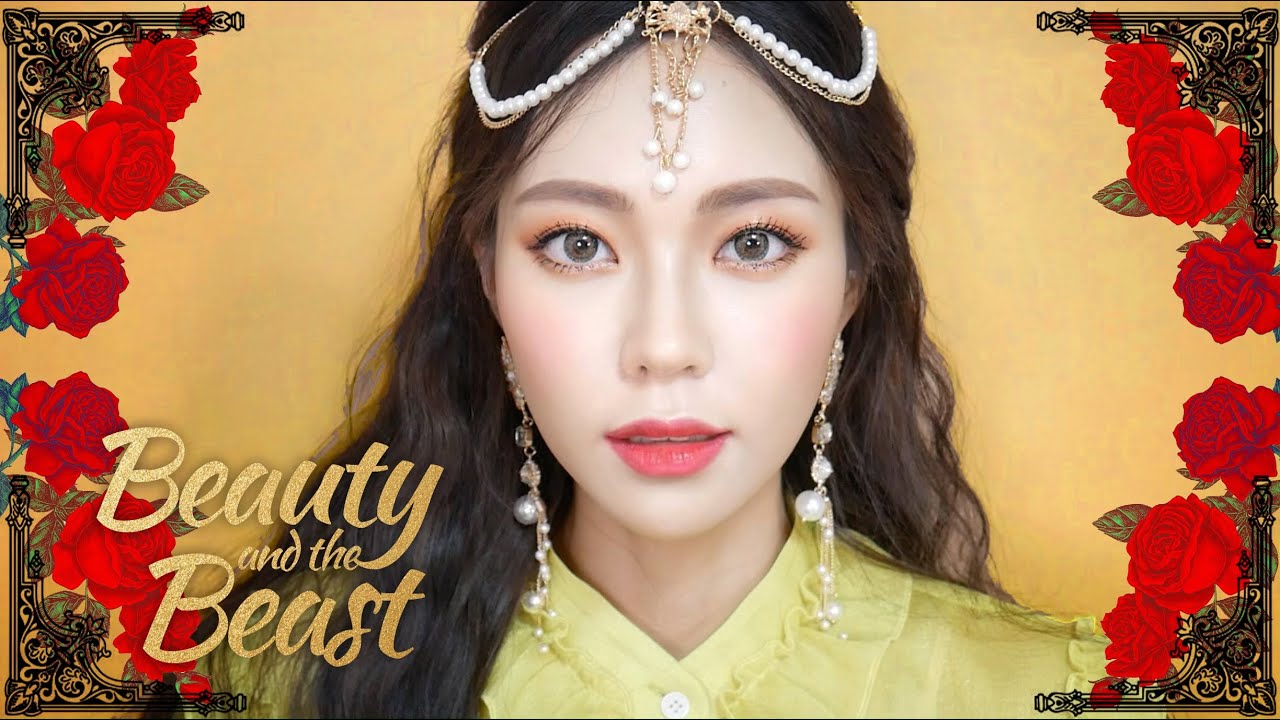 [Eng] 본격 현대판 디즈니 공주 메이크업: 💛미녀와 야수 “벨”💛 (ft. 밀착 베이스 꿀템!!) Disney BELL makeup| Heizle