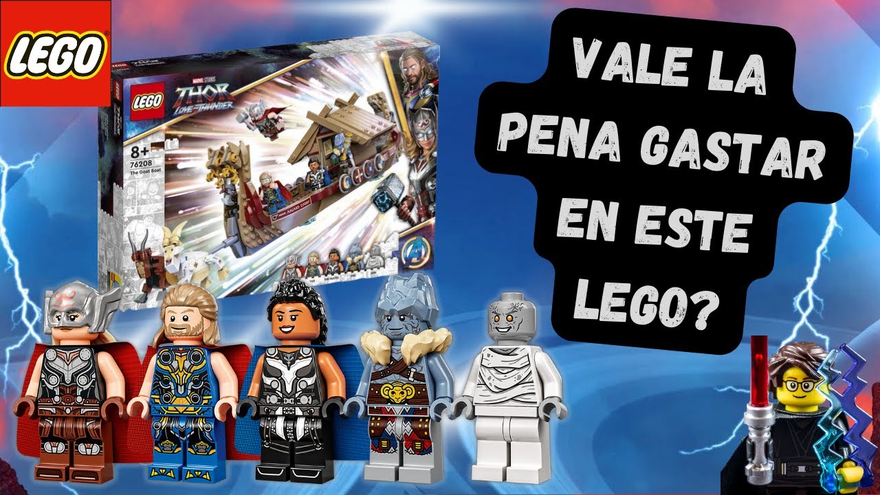 El set MAS grande de Thor Love And Thunder/ Minifigs And Bricks