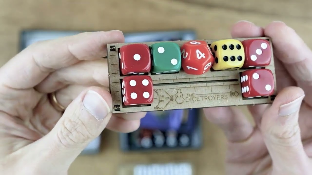 One Card Dungeon Board Game Accessory - The Dicetroyers