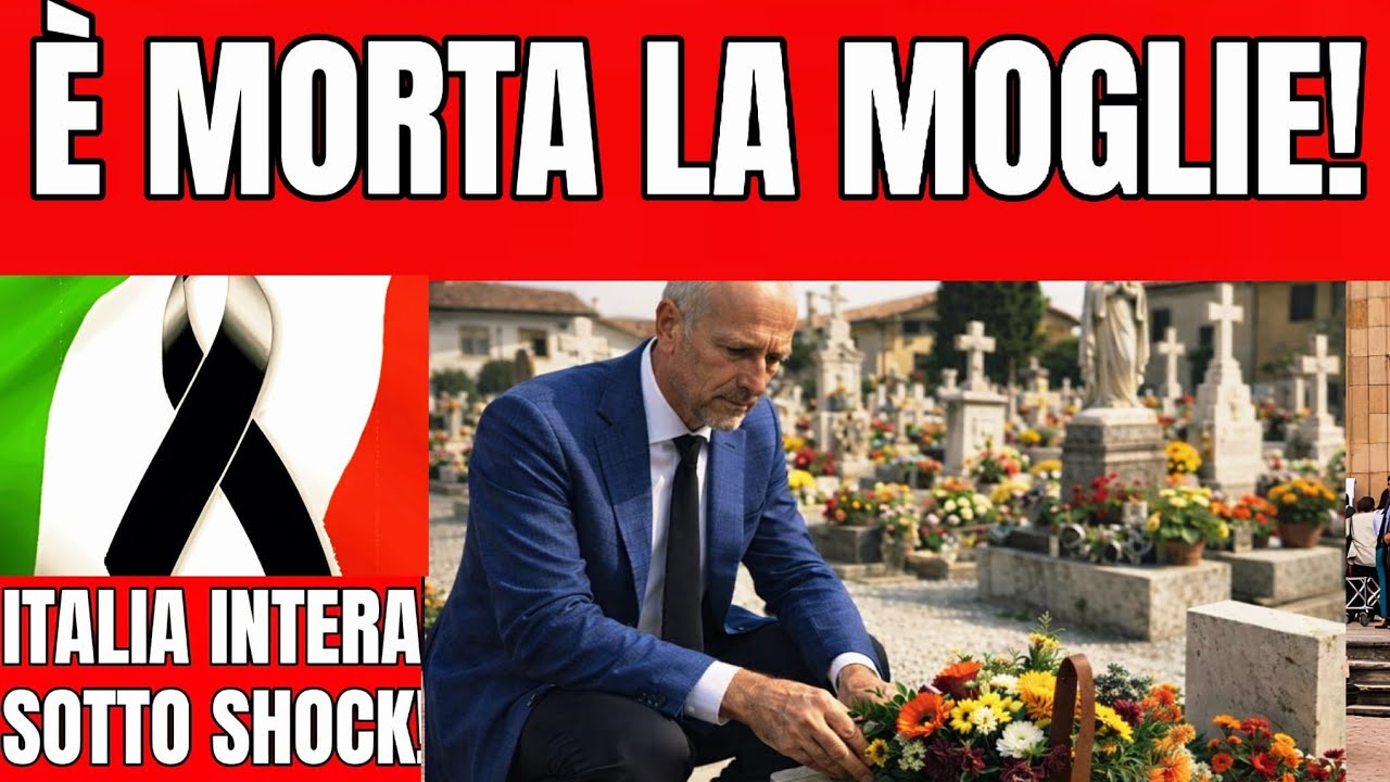 &Egrave; MORTA LA MOGLIE DEL CONDUTTORE RAI: ULTIM'ORA...