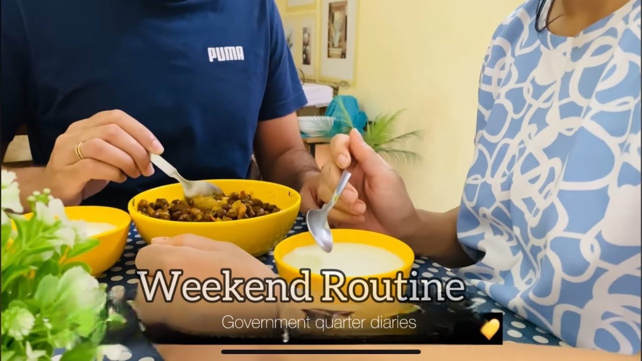 Weekend routine in Govt Quarters | Healthy High-protein breakfast🌷ASMR cooking Vlog by Nishjeet👩‍🍳