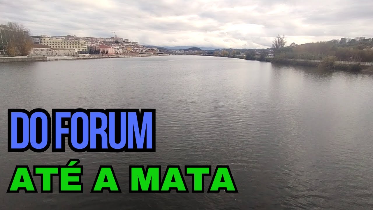Caminhando do Forum até a Mata - Coimbra - PT
