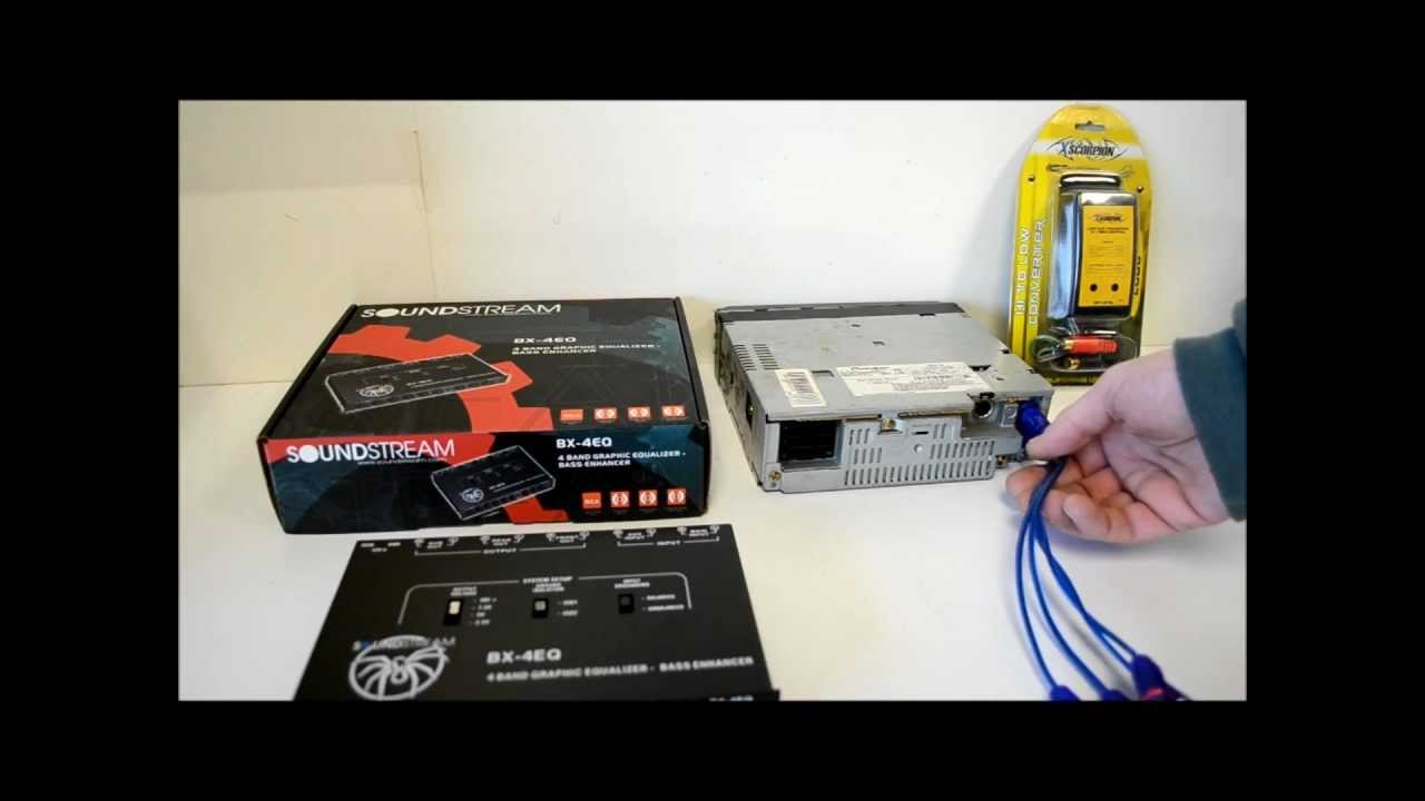 Expanding a basic car stereo to front rear sub system / 6 channels of preamp