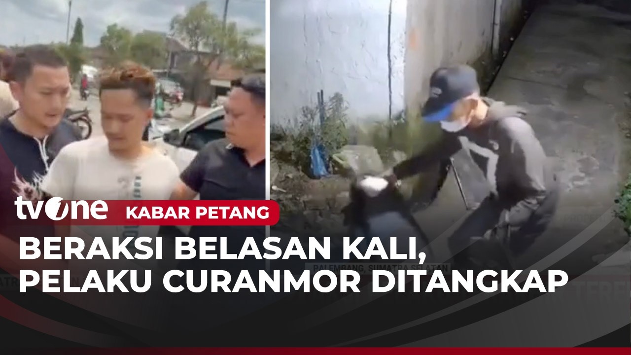 Penangkapan Pelaku Curanmor Diwarnai Isak Tangis | Kabar Petang
