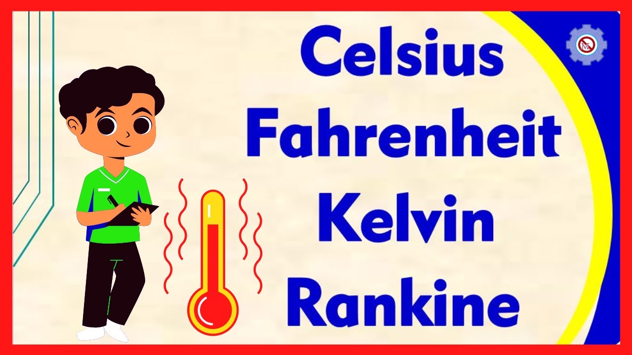 ✅ Convertir Escalas de Temperatura - Celsius, Fahrenheit, Kelvin y Rankine
