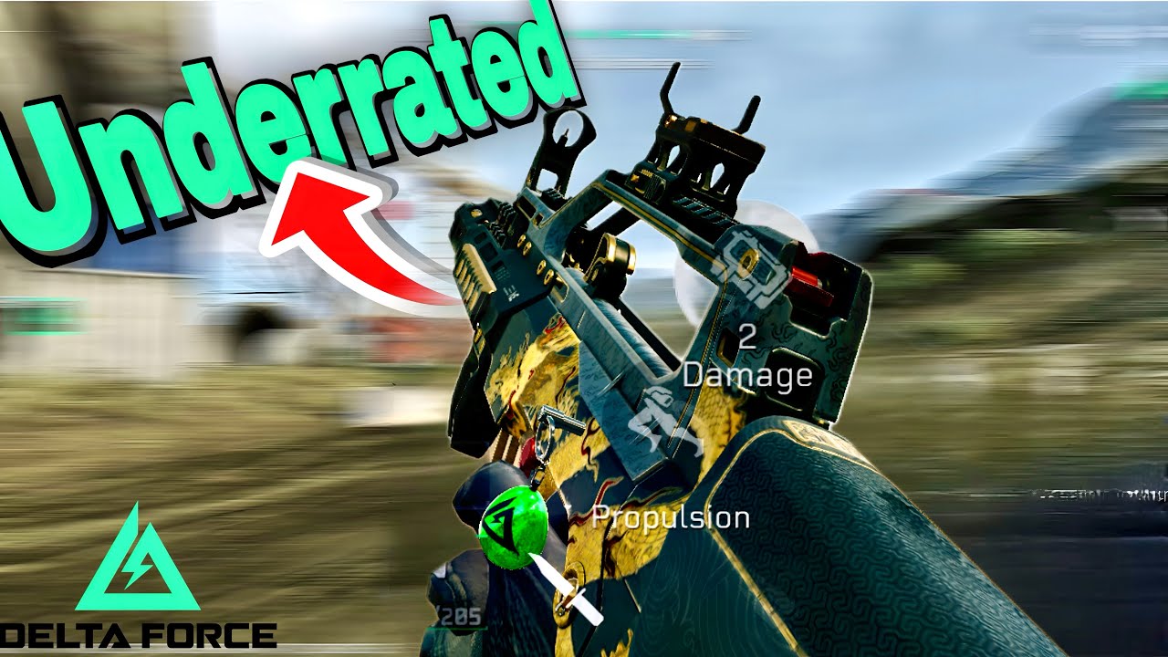 QBZ95-1 IS SECRETLY BROKEN 😳 Most Underrated AR in Delta Force Mobile 